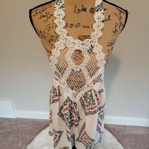 Ella Mara floral halter top